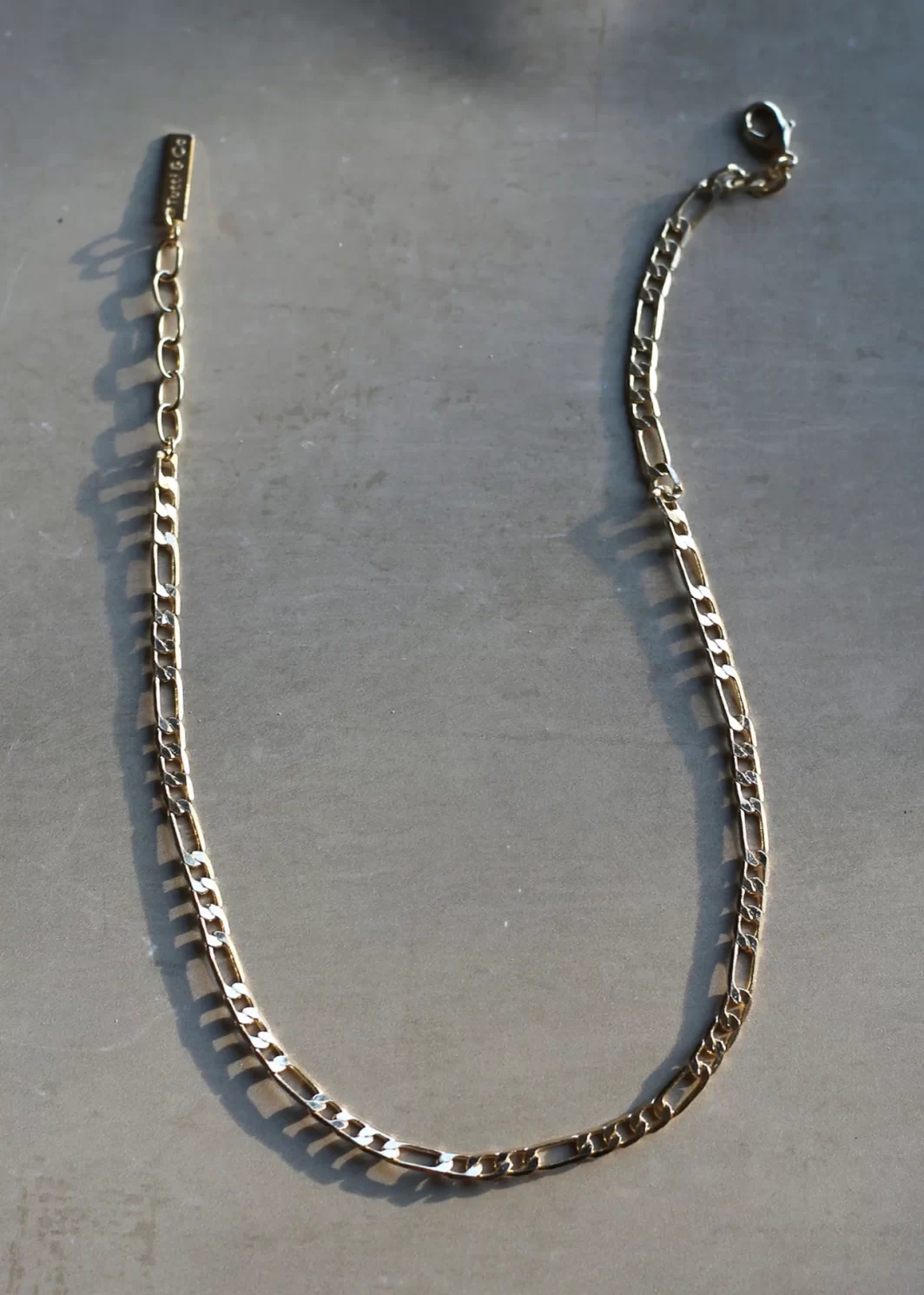 Plateau Necklace Gold